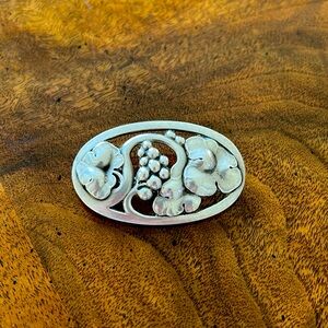 Georg Jensen vintage women’s .925 sterling silver brooch